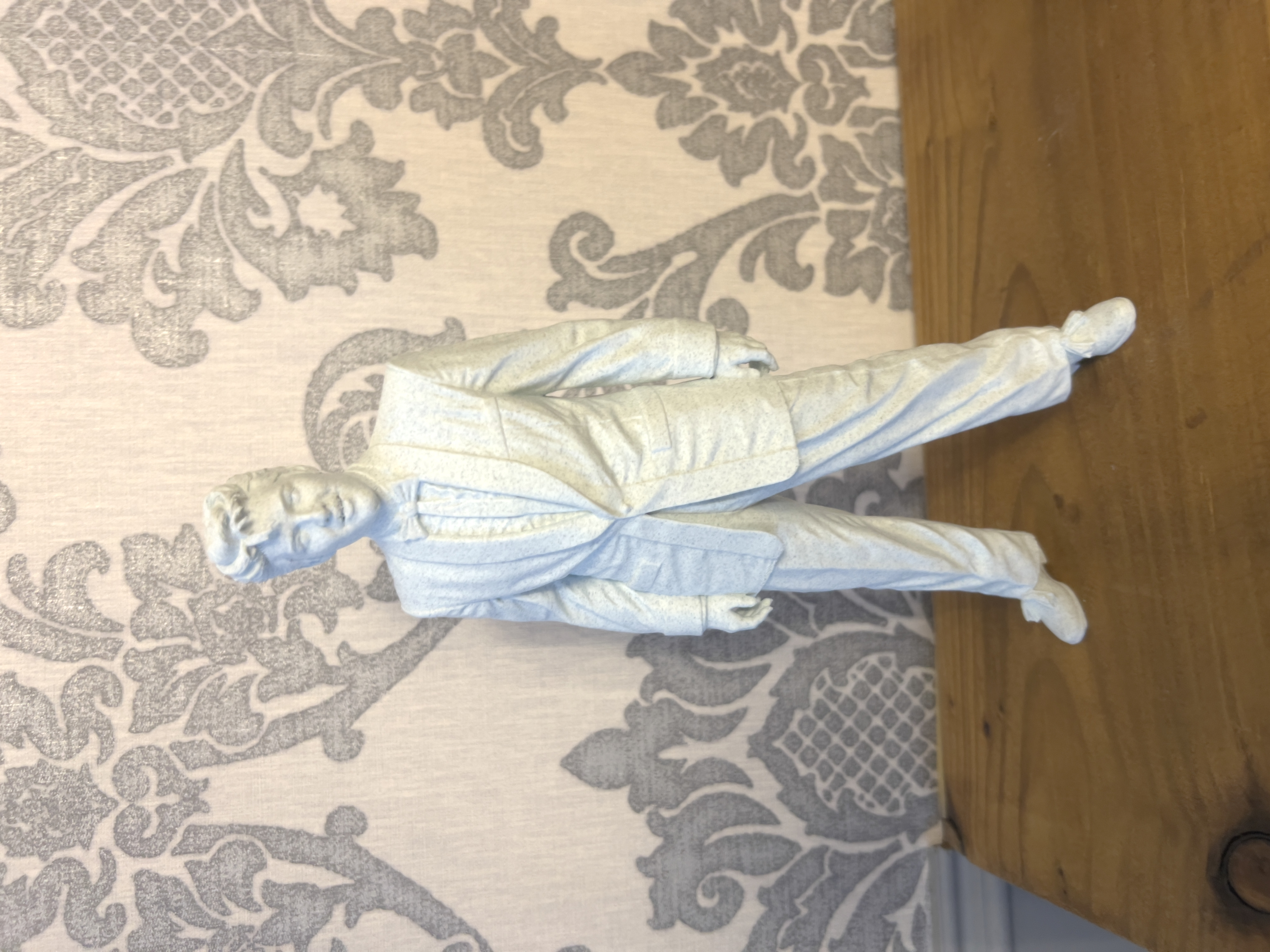 Finished memorial 3D printed statue
