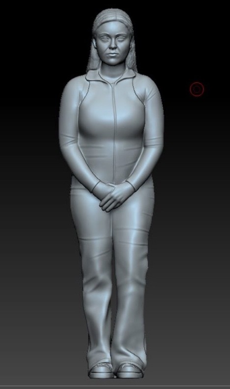 Cleaned up scan - final mesh and details