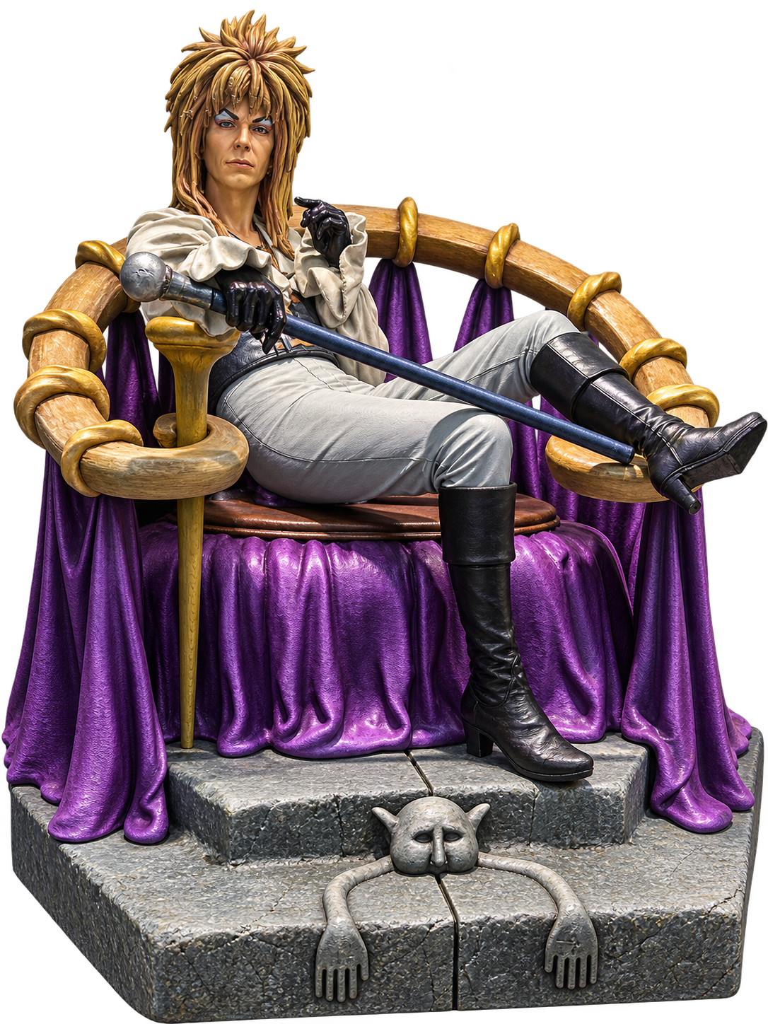 Hand-painted David Bowie Labyrinth 3D model