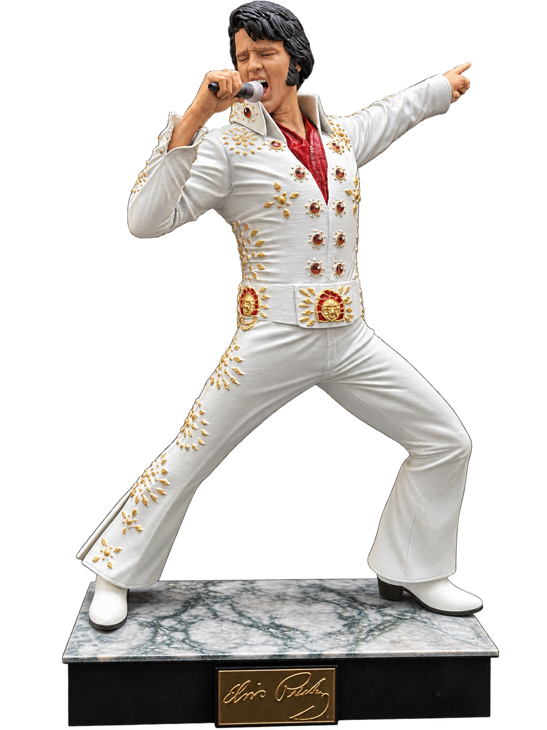 Hand-painted Elvis Presley 3D model