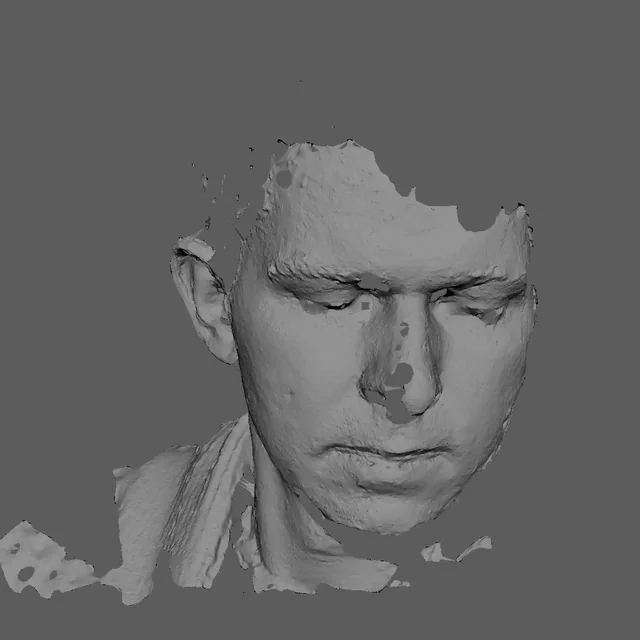 Example of a bad scan